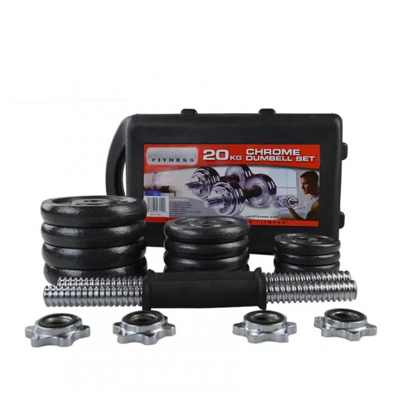 ⁦طقم أوزان دامبلز 20 كيلو⁩ - الصورة ⁦1⁩