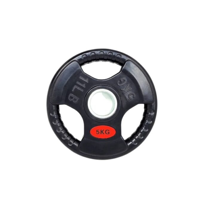 1033754404_67fad283c15c1 قرص حديد مغطى بجلد ( اولمبي ) وزن 5 كيلو - الصورة 1