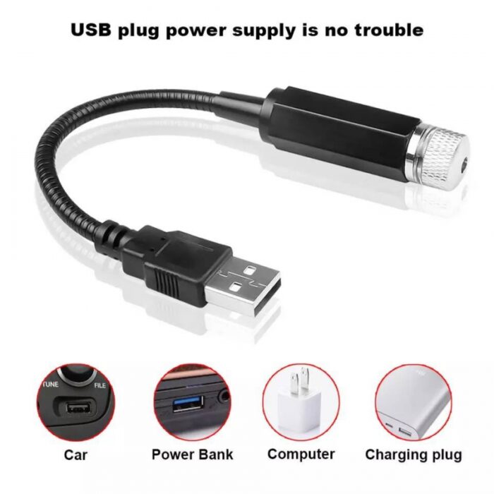 ⁦اضاءة الوان للسيارة usb⁩ - الصورة ⁦6⁩