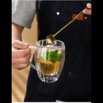 ⁦مج دبل جلاس سادة مع يد سعة 450 مل⁩ - الصورة ⁦3⁩