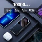 ⁦Power Bank 10000mAh Joyroom JR-QP191 Digital Display Fast Charging -بور بانك 10000ميلي أمبير 22.5 واط⁩ - الصورة ⁦2⁩