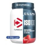 Dymatize ISO100 Ultra-fast Absorbing Performance Protein 2.3Kg Strawberry Flavor