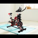 دراجة التمارين الرياضية لون أحمر