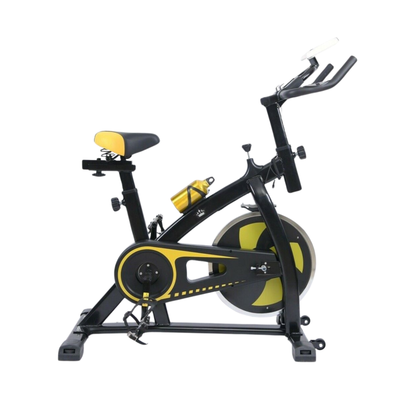 ⁦دراجة التمارين الرياضية لون أصفر⁩ - الصورة ⁦1⁩