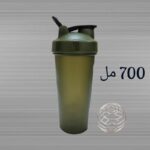 شيكر بروتين بلاستيك PP لون جيشي حجم 700 مل