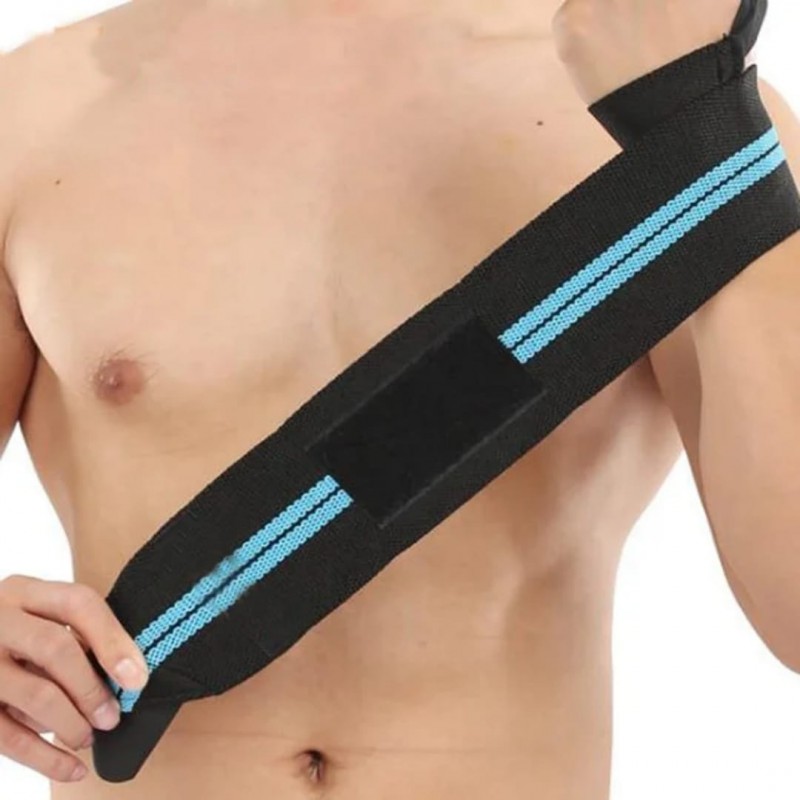 ⁦جوز مشدات للرسغ لون ازرق⁩ - الصورة ⁦1⁩