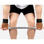 ⁦مشدات لون عسلي جلد بقري لتمارين Lifting⁩ - الصورة ⁦4⁩