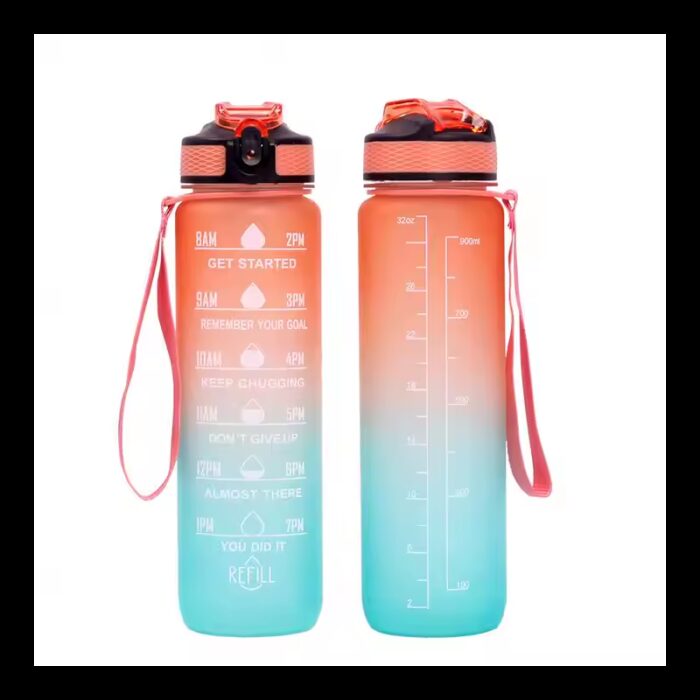 103376750_67fad67293ba8 مطرة ماء 1 لتر لون ازرق وبرتقالي - الصورة 1