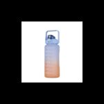 مطرة ماء 2.2 لتر لون ازرق وبرتقالي