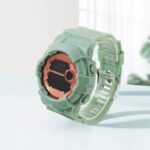 ساعة يد sport 6 colors لون اخضر