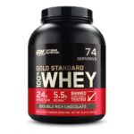 Optimum Nutrition Gold Standard 100% Whey Protein Powder Double Rich Chocolate 5 LB ( 2.27kg )