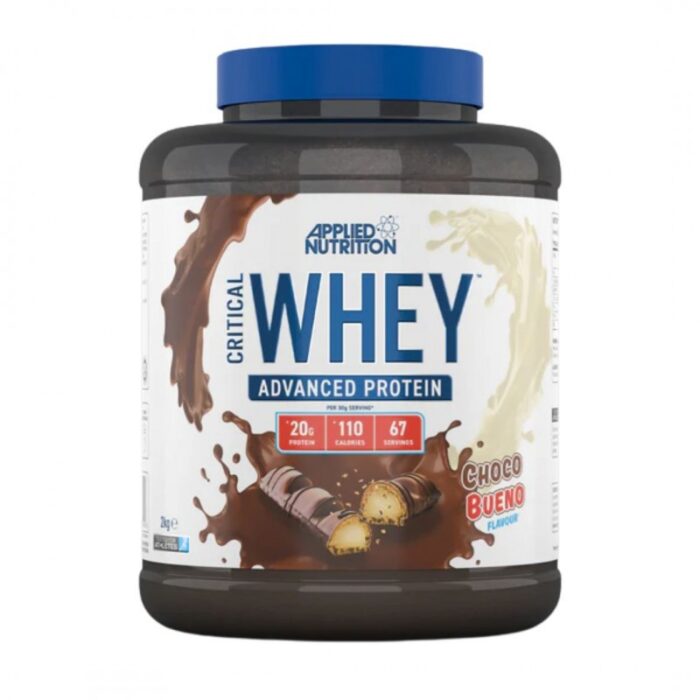 ⁦applied nutrition Critical Whey Advanced Protein Choco Bueno 2kg (67 Servings)⁩ - الصورة ⁦1⁩