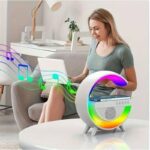 ⁦REGRSI 3x1 Lampe de table, Haut-parleur Bluetooth RGB⁩ - الصورة ⁦4⁩