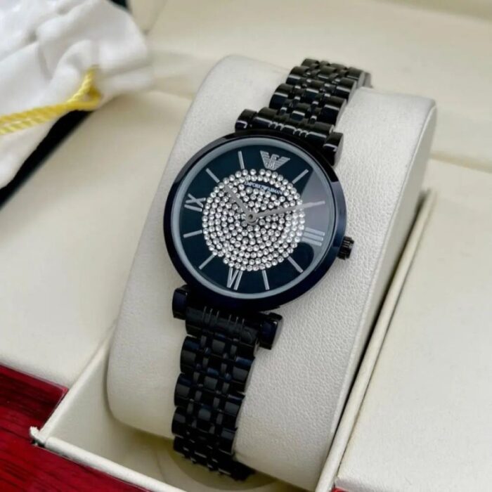 ⁦ساعة سيليكون للرجال لون أسود من MiniFocus⁩ - الصورة ⁦2⁩