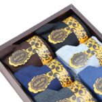 ⁦طقم جوارب 6 أزواج من بازار الشرق للرجال بألوان متعددة⁩ - الصورة ⁦3⁩