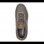 ⁦Skechers Men's Overhaul 2.0 - Enforcer Shoes - حذاء سكيتشرز أوفرهول 2.0 للرجال لون زيتي وبيج غامق⁩ - الصورة ⁦3⁩