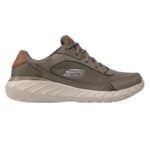 ⁦Skechers Men's Overhaul 2.0 - Enforcer Shoes - حذاء سكيتشرز أوفرهول 2.0 للرجال لون زيتي وبيج غامق⁩ - الصورة ⁦6⁩