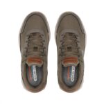⁦Skechers Men's Overhaul 2.0 - Enforcer Shoes - حذاء سكيتشرز أوفرهول 2.0 للرجال لون زيتي وبيج غامق⁩ - الصورة ⁦9⁩