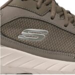 ⁦Skechers Men's Overhaul 2.0 - Enforcer Shoes - حذاء سكيتشرز أوفرهول 2.0 للرجال لون زيتي وبيج غامق⁩ - الصورة ⁦10⁩
