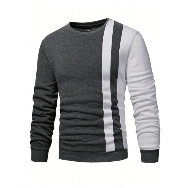 103378669_67fada8486314 بلوزة بأكمام طويلة للرجال لون رمادي - الصورة 1