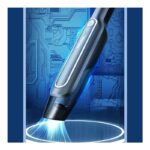 ⁦مكنسة سيارة لاسلكية تعمل بالشحن بطارية سعة 4000 ملي أمبير قوة 60 واط⁩ - الصورة ⁦4⁩