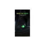 ⁦بكج 8 قطع إضاءة LED لإطارات السيارات والدراجات - متوهجة في الظلام - مقاوم للماء وضد التآكل - لون أصفر⁩ - الصورة ⁦2⁩