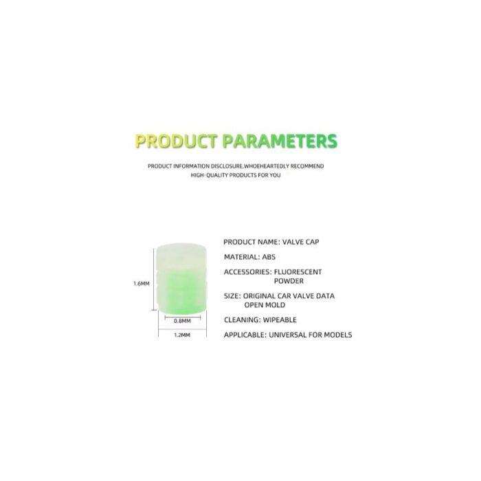 ⁦بكج 8 قطع إضاءة LED لإطارات السيارات والدراجات - متوهجة في الظلام - مقاوم للماء وضد التآكل - لون أزرق⁩ - الصورة ⁦3⁩