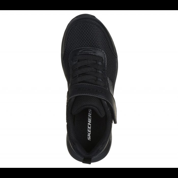 ⁦Skechers Kid's Dynamatic Shoes - حذاء سكيتشرز ديناميت للأطفال لون أسود⁩ - الصورة ⁦3⁩
