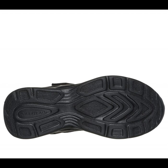 ⁦Skechers Kid's Dynamatic Shoes - حذاء سكيتشرز ديناميت للأطفال لون أسود⁩ - الصورة ⁦4⁩