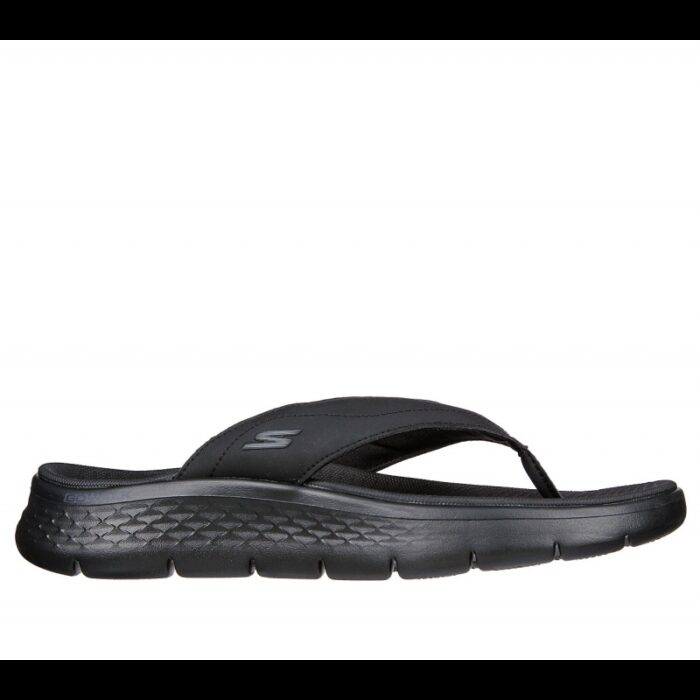 ⁦Skechers Men's GO WALK Flex Sandal - Vallejo Shoes - شبشب سكيتشرز جو ووك فليكس للرجال لون أسود⁩ - الصورة ⁦2⁩