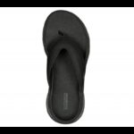 ⁦Skechers Men's GO WALK Flex Sandal - Vallejo Shoes - شبشب سكيتشرز جو ووك فليكس للرجال لون أسود⁩ - الصورة ⁦3⁩