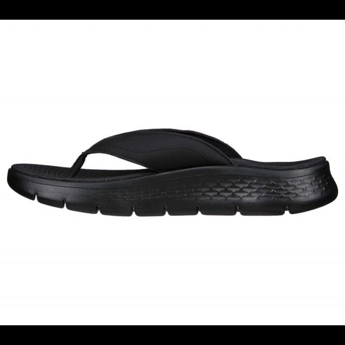 ⁦Skechers Men's GO WALK Flex Sandal - Vallejo Shoes - شبشب سكيتشرز جو ووك فليكس للرجال لون أسود⁩ - الصورة ⁦5⁩
