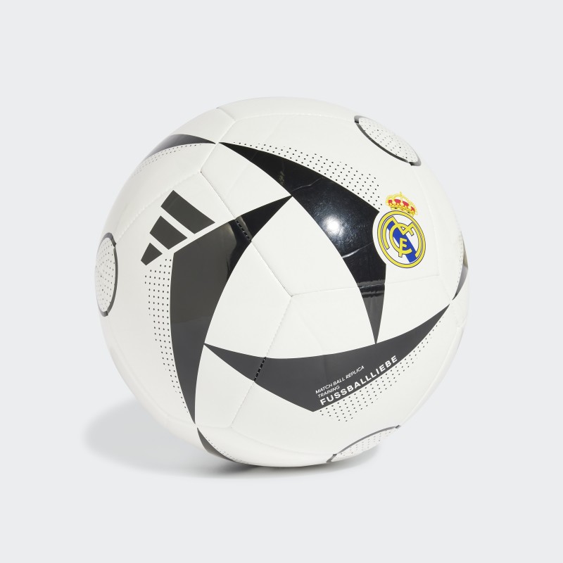 ⁦adidas Real Madrid Home Club Ball - White⁩ - الصورة ⁦1⁩