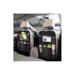 منظم المقعد الخلفي للسيارة مع جيوب متعددة اتخزين الاغراض وإمكانية وضع التابليت والجوال