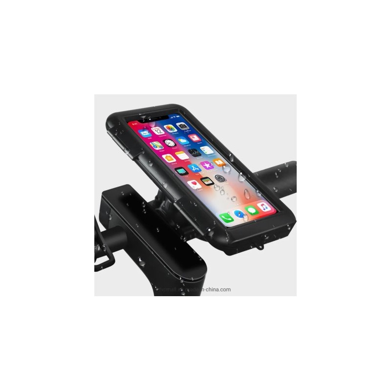 ⁦حامل جوال مغناطيسي للدراجات النارية مقاوم للماء ونظام تحديد المواقع للدراجات تصميم دوار بزاوية 360 درجة قابل للتعديل⁩ - الصورة ⁦1⁩