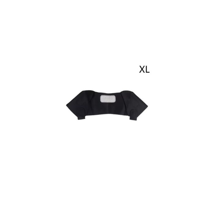 ⁦دعامة مشد مغناطيسي للرقبة والكتف لتخفيف الآلام ذاتي التدفئة حزام تسخين الكتف بالعلاج المغناطيسي التورمالين مقاس XL⁩ - الصورة ⁦5⁩