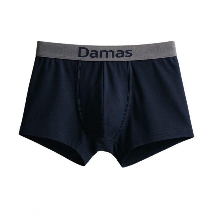 103380631_67f473e97afeb بوكسر قطني من داماس للرجال لون كحلي - الصورة 1