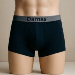 ⁦بوكسر قطني من داماس للرجال لون كحلي⁩ - الصورة ⁦3⁩