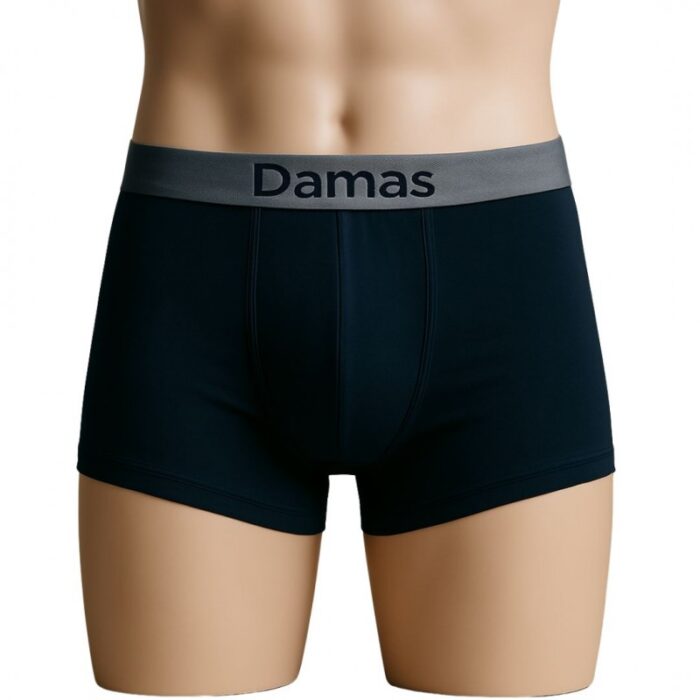 ⁦بوكسر قطني من داماس للرجال لون كحلي⁩ - الصورة ⁦4⁩