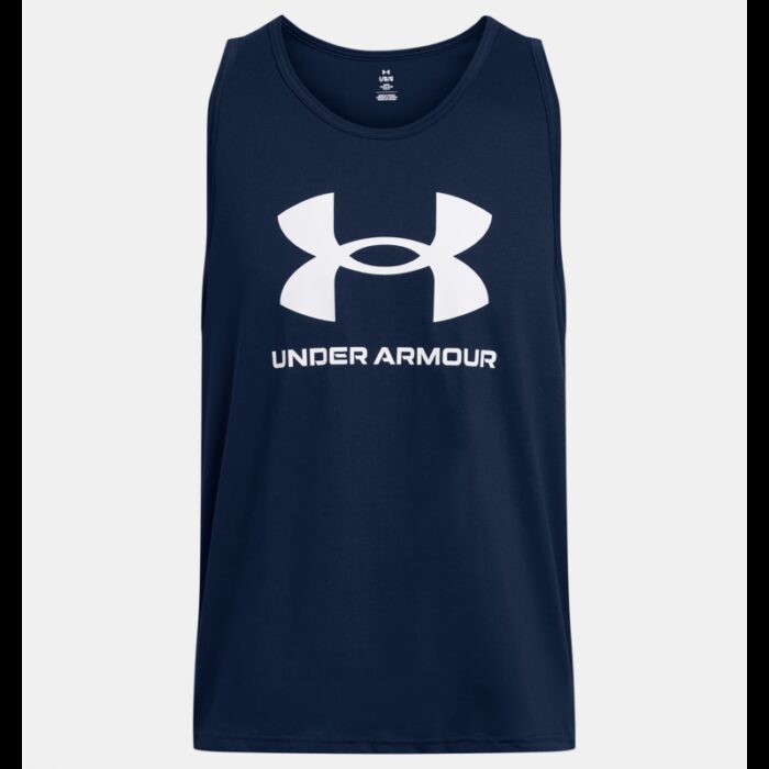 ⁦Under Armour Men's Sportstyle Logo Tank⁩ - الصورة ⁦3⁩