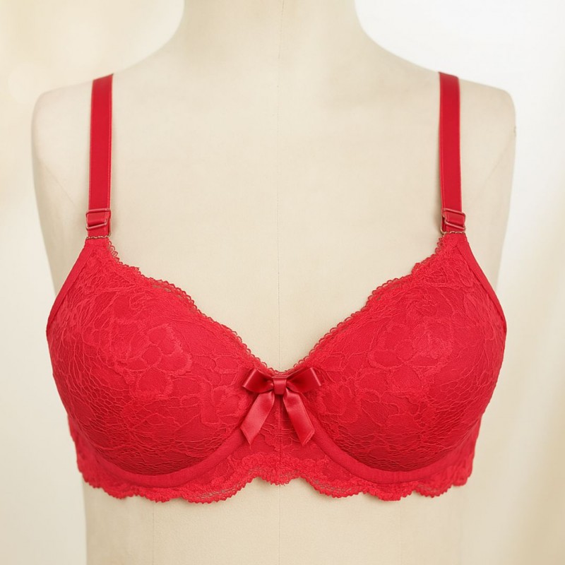 103380747_67fa624e1a991 حمالة صدر لون عنابي مع دانتيل - الصورة 1