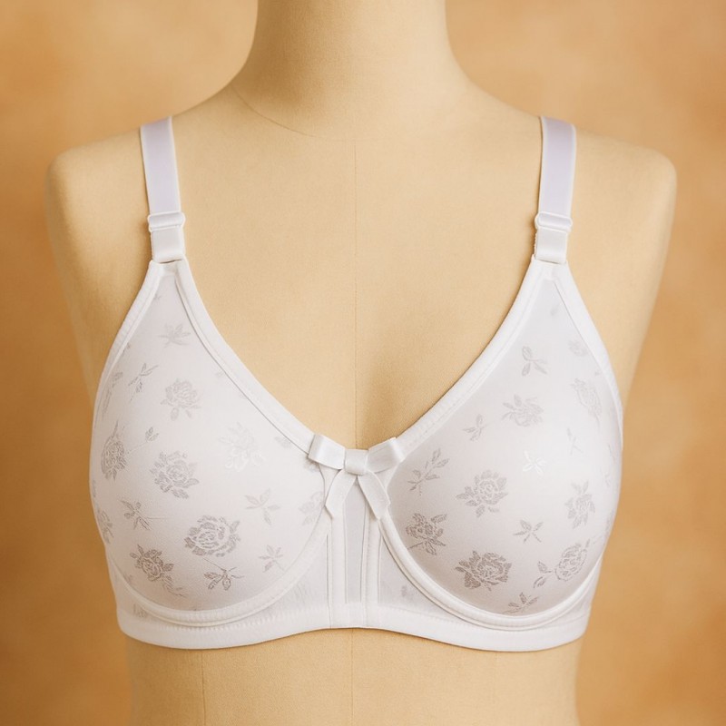 ⁦حمالة صدر لون أبيض⁩ - الصورة ⁦1⁩