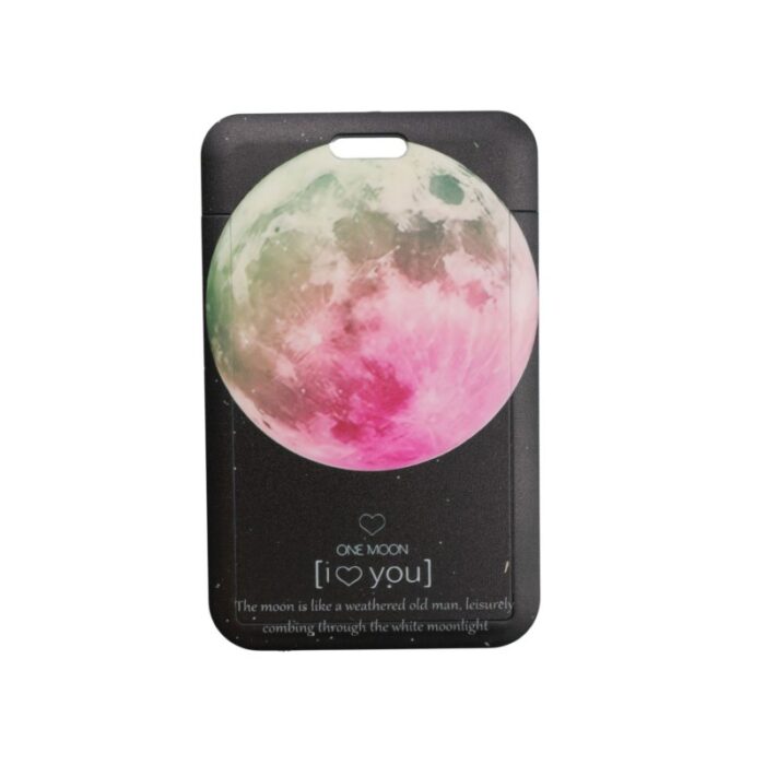 ⁦حامل بطاقات لون أسود⁩ - الصورة ⁦2⁩