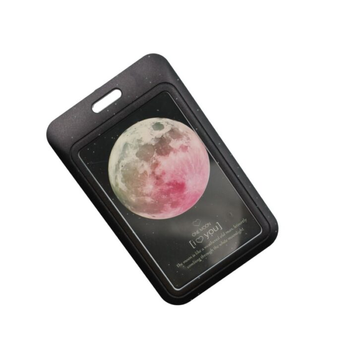 ⁦حامل بطاقات لون أسود⁩ - الصورة ⁦3⁩