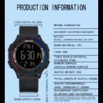 ⁦ساعة رقمية دائرية Sanda⁩ - الصورة ⁦2⁩