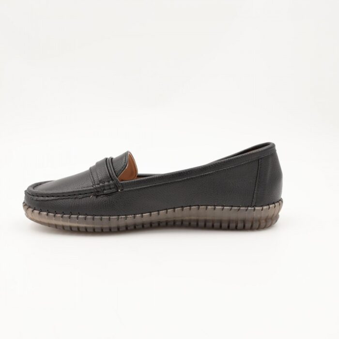 ⁦حذاء باليه للنساء لون أسود⁩ - الصورة ⁦7⁩