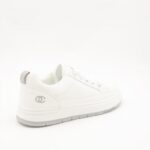 ⁦حذاء سبورت محير لون أبيض ورمادي⁩ - الصورة ⁦4⁩