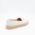 ⁦حذاء زحاف للنساء لون أبيض⁩ - الصورة ⁦3⁩