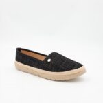 ⁦حذاء زحاف للنساء لون أسود⁩ - الصورة ⁦5⁩