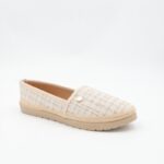 حذاء زحاف للنساء لون بيج